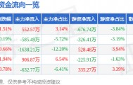 股票行情快报:氯碱化工(600618)8月25日主力资金净买入552.57万元