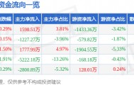 股票行情快报:奋达科技(002681)8月13日主力资金净买入1598.51万元