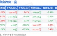 股票行情快报:汉得信息(300170)8月13日主力资金净买入494.97万元