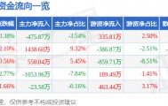 股票行情快报：汉王科技（002362）9月12日主力资金净卖出475.87万元